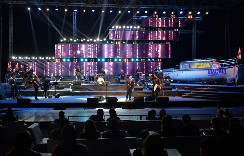 Melhem Zein at Amchit International Festival 